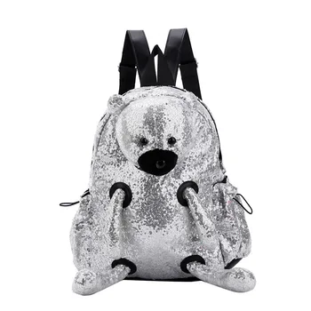 cute bear sequin Backpack women small leather Backpacks Female 3D Animal back pack school bags for Girls Travel Bagpack Mochilas
cute bear sequin Backpack women small leather Backpacks Female 3D Animal back pack school bags for Girls Travel Bagpack Mochilas