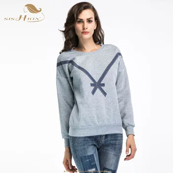 SISHION Autumn Winter Loose Pullover Hoodie Women QY0196 Bow Thick Plus Size White Gray Pink Sweatshirts Femme 
SISHION Autumn Winter Loose Pullover Hoodie Women QY0196 Bow Thick Plus Size White Gray Pink Sweatshirts Femme