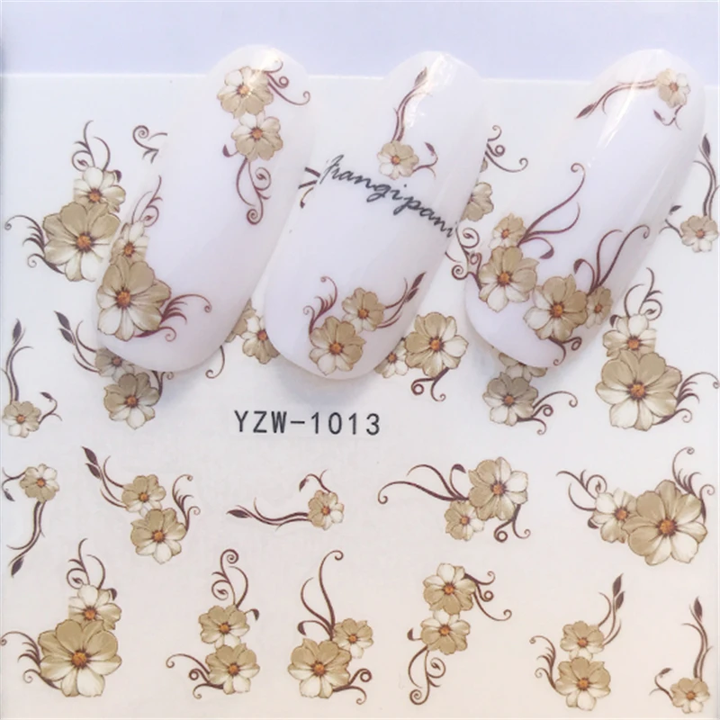 YWK 1 PC Flower Styles Nail Art Stickers Decals Colorful Full Tips Designed Fingernail Flower Tips Decoration
YWK 1 PC Flower Styles Nail Art Stickers Decals Colorful Full Tips Designed Fingernail Flower Tips Decoration