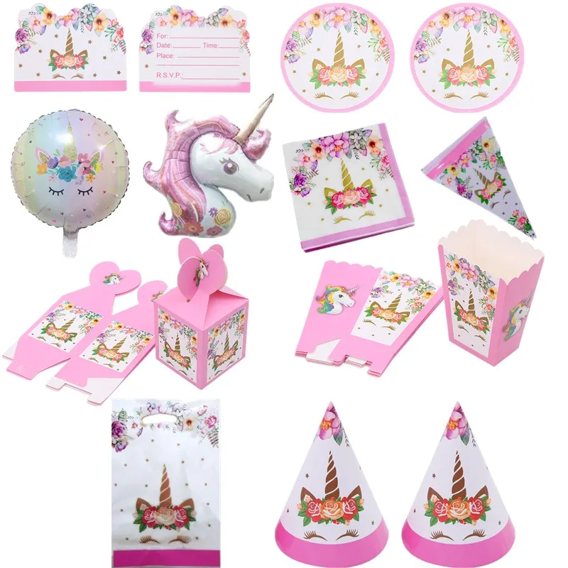 Unicorn Party Disposable Tableware Set Unicornio Flag Banner Baby Shower Girl 1st Birthday Theme Party Plate Cup Tablecloth
Unicorn Party Disposable Tableware Set Unicornio Flag Banner Baby Shower Girl 1st Birthday Theme Party Plate Cup Tablecloth