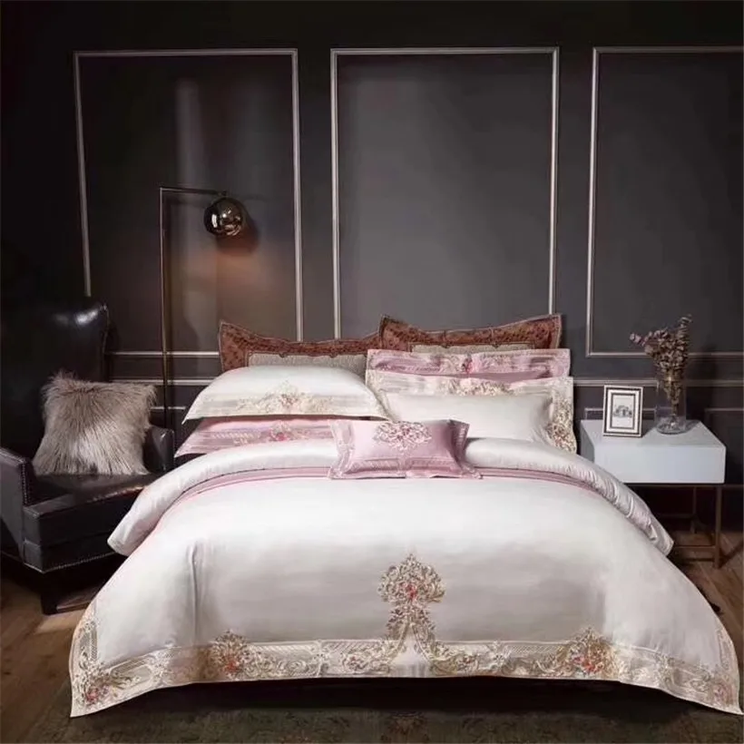 Chic Home 4-Pieces Embroidered Egyptian Cotton Duvet cover Bedding with Bed sheet or Fitted sheet Pillows Shams, King Queen size
Chic Home 4-Pieces Embroidered Egyptian Cotton Duvet cover Bedding with Bed sheet or Fitted sheet Pillows Shams, King Queen size