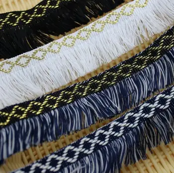 20Yards Bohemian Ethnic Gold Braid Tassel Fringe Trimming Lace Ribbon Fabric Tablecloths Curtain Sofa Clothing Accessories
20Yards Bohemian Ethnic Gold Braid Tassel Fringe Trimming Lace Ribbon Fabric Tablecloths Curtain Sofa Clothing Accessories