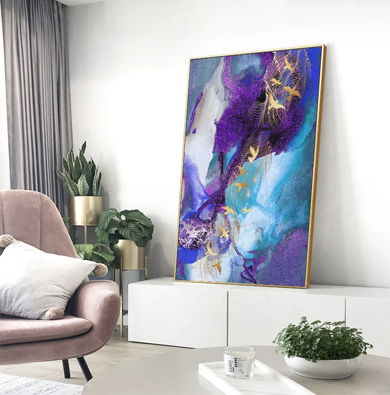 Big Purple Poster Print Large Wall Art Abstract Purple Dream Night Painting Tableaux for Living Room HD Cuadros Salon Decoracion
Big Purple Poster Print Large Wall Art Abstract Purple Dream Night Painting Tableaux for Living Room HD Cuadros Salon Decoracion