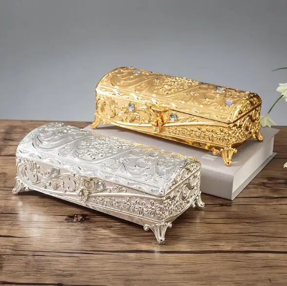 New Arrival! Wedding Gift Box Metal Jewelry Case Zinc-alloy Trinket boxes Flower Carved Gift Package
New Arrival! Wedding Gift Box Metal Jewelry Case Zinc-alloy Trinket boxes Flower Carved Gift Package