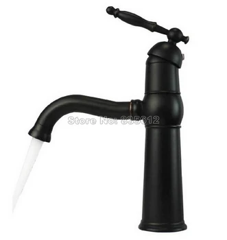 Classic Black Oil Rubbed Bronze Single Hole Deck Mounted Bathroom Basin Faucet Single Handle Vessel Sink Mixer Taps Wnf284
Classic Black Oil Rubbed Bronze Single Hole Deck Mounted Bathroom Basin Faucet Single Handle Vessel Sink Mixer Taps Wnf284