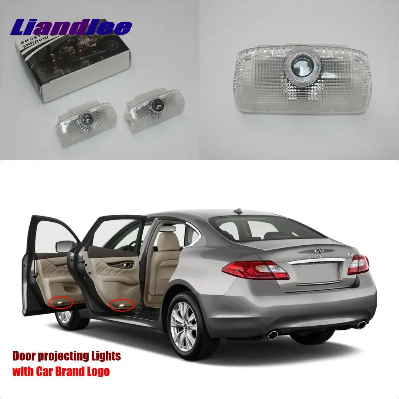 For Infiniti EX / M Series 2008~2013 Door Ghost Shadow Lights Car LED Projector Welcome Light Courtesy Doors Lamp
For Infiniti EX / M Series 2008~2013 Door Ghost Shadow Lights Car LED Projector Welcome Light Courtesy Doors Lamp