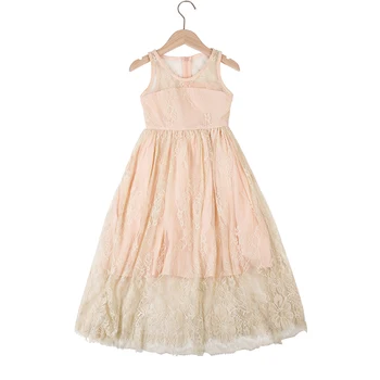 Sleeveless girl dress / To Ankle-length dress / Champagne party dress / Sash tied backside / Eyelash lace
Sleeveless girl dress / To Ankle-length dress / Champagne party dress / Sash tied backside / Eyelash lace