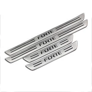 High quality stainless steel Scuff Plate/Door Sill for 2009-2014 KIA Cerato/Forte Car styling
High quality stainless steel Scuff Plate/Door Sill for 2009-2014 KIA Cerato/Forte Car styling