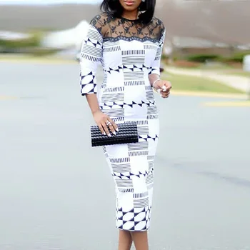 African Women Spring summer sexy Short-Sleeve lace patchwork tight Dresses Fashion split vintage clothing
African Women Spring summer sexy Short-Sleeve lace patchwork tight Dresses Fashion split vintage clothing