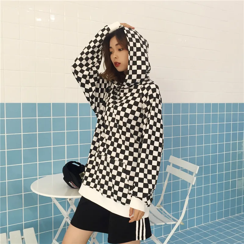 2019 Women's Winter New White and Black hoodie Casual Top Hoodie streetwear Long Sleeve Sweatshirt Sportswear jersey sweatshirts
2019 Women's Winter New White and Black hoodie Casual Top Hoodie streetwear Long Sleeve Sweatshirt Sportswear jersey sweatshirts