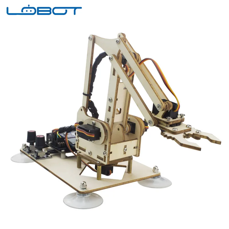4DOF Robot Arduino Best Deal Mearm DIY 4 Axis Rotating Kit With Joystick Button Controller RC Parts Robot
4DOF Robot Arduino Best Deal Mearm DIY 4 Axis Rotating Kit With Joystick Button Controller RC Parts Robot