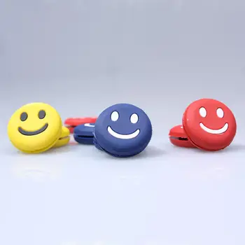 Smile FaceVibration Dampener Shock Absorber for Tennis Badminton Racquet Silicone 3PCS
