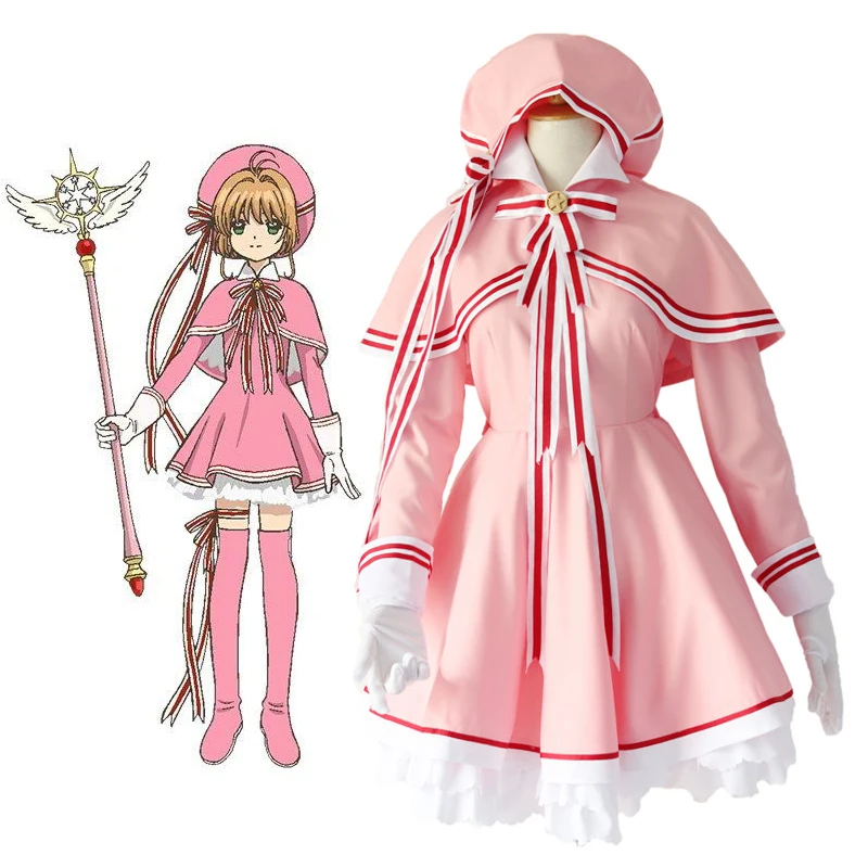 Card Captor Cardcaptor Sakura Clear Card Cosplay Sakura Kinomoto Shaoran Li Tomoyo School Uniform Sailor Suit Costume
Card Captor Cardcaptor Sakura Clear Card Cosplay Sakura Kinomoto Shaoran Li Tomoyo School Uniform Sailor Suit Costume