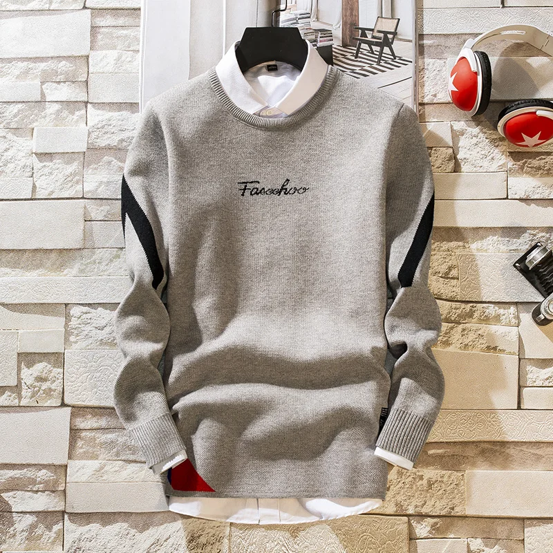 2019 New Winter Thick Warm Cashmere Sweater Men Long Sleeve Round Neck Mens Sweaters Slim Fit Pullover Men Fashion Pull Homme
2019 New Winter Thick Warm Cashmere Sweater Men Long Sleeve Round Neck Mens Sweaters Slim Fit Pullover Men Fashion Pull Homme