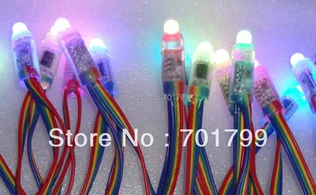 IP68 DC5V 12mm WS2801 pixel module,full color;50pcs a string;256 gray scale,epoxy resin filled
IP68 DC5V 12mm WS2801 pixel module,full color;50pcs a string;256 gray scale,epoxy resin filled
