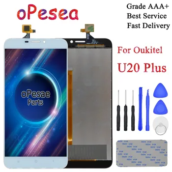 oPesea 5.5'' For Oukitel U20 Plus Full LCD Display Panel Touch Screen Digitizer Glass Sensor Assembly Replacement Parts
oPesea 5.5'' For Oukitel U20 Plus Full LCD Display Panel Touch Screen Digitizer Glass Sensor Assembly Replacement Parts
