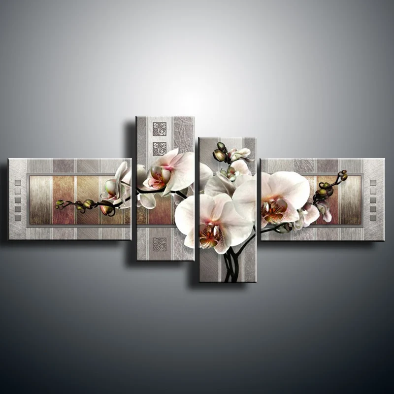 Modern Wall oil butterfly orchid home decorative art painting paint on canvas FL4-201
Modern Wall oil butterfly orchid home decorative art painting paint on canvas FL4-201