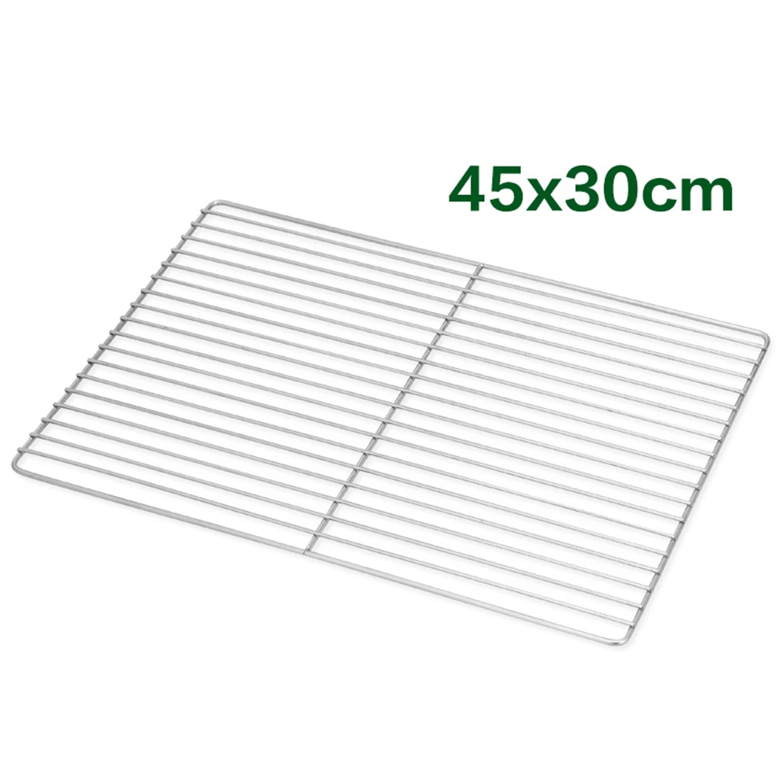 1pcs Outdoor Cooking BBQ Barbecue Tools Nonstick Stainless Steel Rectangle Shape Holes Grilling Wire Mesh For The Grill - Silver
1pcs Outdoor Cooking BBQ Barbecue Tools Nonstick Stainless Steel Rectangle Shape Holes Grilling Wire Mesh For The Grill - Silver