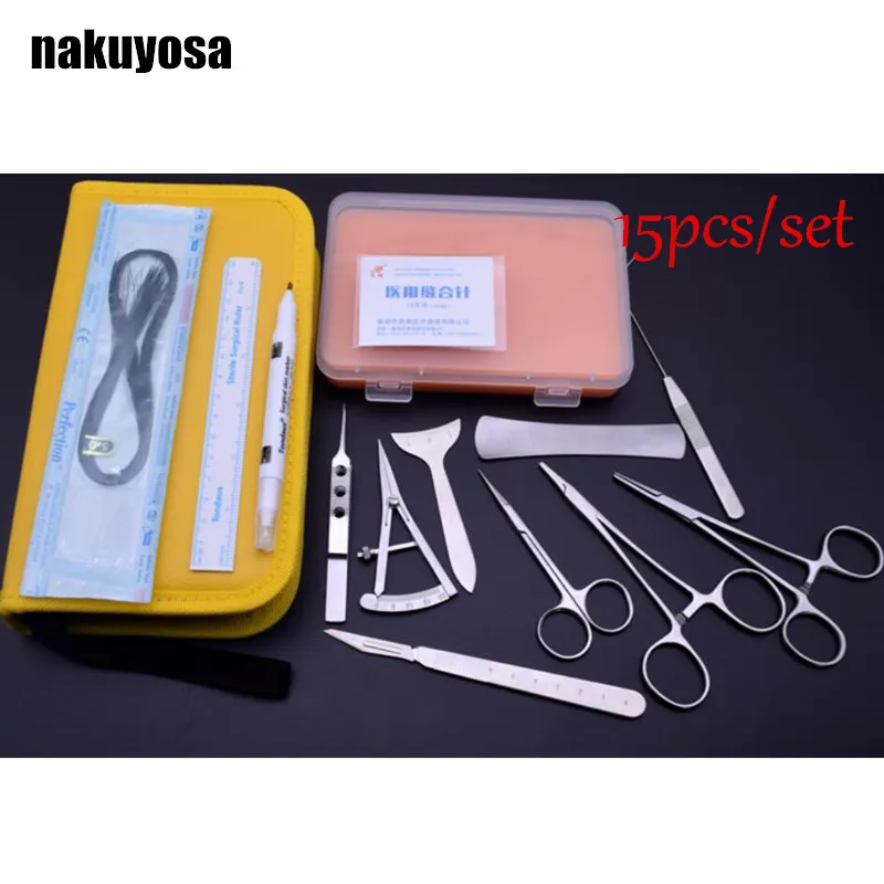 15pcs/set ophthalmic microsurgical instruments hand surgery basis pratice equipment Package
15pcs/set ophthalmic microsurgical instruments hand surgery basis pratice equipment Package