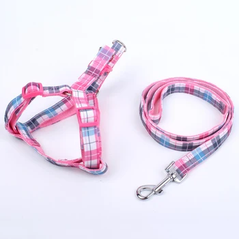 Top Quality 120cm Leash Fashion Canvas & Nylon Rope Dog Harness Pink/Blue/Green Plaid Puppy Dog Harness+Leash Sets Pet Product
Top Quality 120cm Leash Fashion Canvas & Nylon Rope Dog Harness Pink/Blue/Green Plaid Puppy Dog Harness+Leash Sets Pet Product
