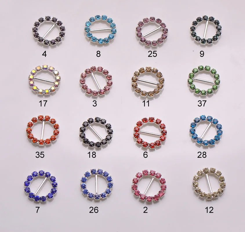 15mm (Inner Bar 10mm) 10pcs/Lot Round Multicolor Crystal Rhinestone Buckle Invitation Slider For Wedding Color (S0004)
15mm (Inner Bar 10mm) 10pcs/Lot Round Multicolor Crystal Rhinestone Buckle Invitation Slider For Wedding Color (S0004)