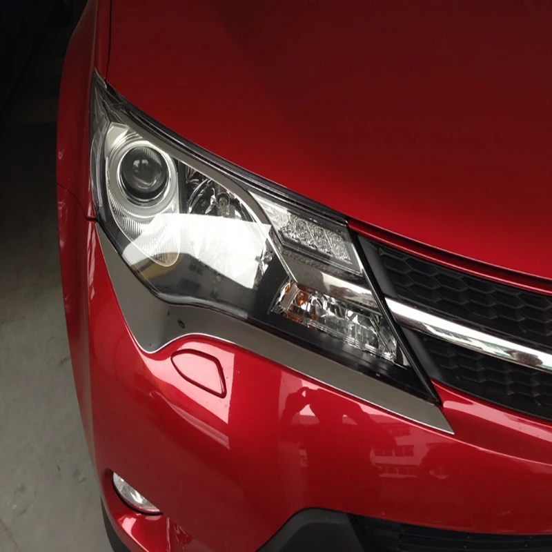 Accessories For Toyota RAV4 RAV 4 2013 2014 2015 ABS Chrome Front Head Light Lamp Eyebrows Trims Headlight Strips Bezel 2Pcs
Accessories For Toyota RAV4 RAV 4 2013 2014 2015 ABS Chrome Front Head Light Lamp Eyebrows Trims Headlight Strips Bezel 2Pcs