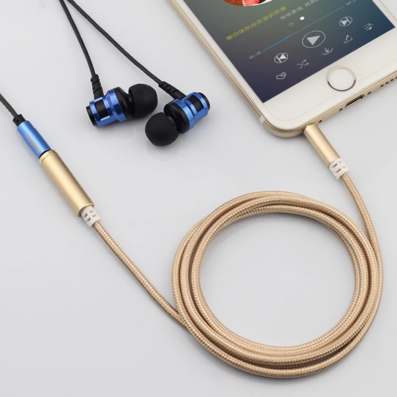Mic Support Braid Earphone Extension Cable 3.5mm Audio Aux Cable Headphone Extended Cord Lengthen Line to Tablet PC free answer
Mic Support Braid Earphone Extension Cable 3.5mm Audio Aux Cable Headphone Extended Cord Lengthen Line to Tablet PC free answer