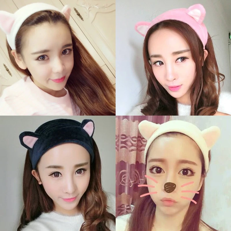 1Pcs Cute Ears Turban Headband Elastic Hair Accessories Head Bands Hairbands Women Female Girls Makeup Hair Band Turban
1Pcs Cute Ears Turban Headband Elastic Hair Accessories Head Bands Hairbands Women Female Girls Makeup Hair Band Turban