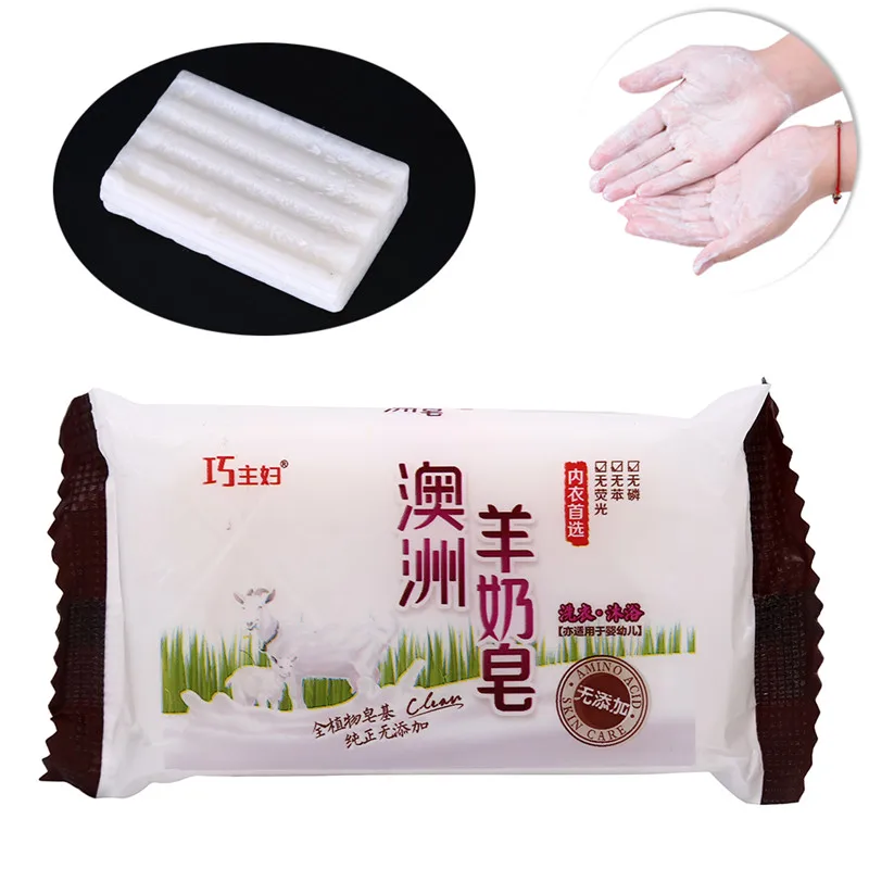 1pc Goats Milk Soap Handmade Cleansing Soap Face Bath Soap Body Skin Care Whitening Cleaner Face Moisturizing
1pc Goats Milk Soap Handmade Cleansing Soap Face Bath Soap Body Skin Care Whitening Cleaner Face Moisturizing