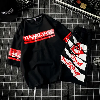 2019 Summer Trend New Explosions Men's Short-sleeved Five Pants With Clothes A Complete Set Of Casual Suits
2019 Summer Trend New Explosions Men's Short-sleeved Five Pants With Clothes A Complete Set Of Casual Suits
