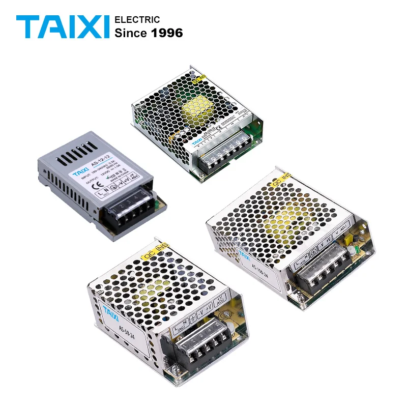 Mini DC5V 6V 9V 10V 12V 24V 36V 48V 12W 35W 45W 50W 100W 150W 200W 250W Switching Power Supply Source Transformer AC DC SMPS
Mini DC5V 6V 9V 10V 12V 24V 36V 48V 12W 35W 45W 50W 100W 150W 200W 250W Switching Power Supply Source Transformer AC DC SMPS