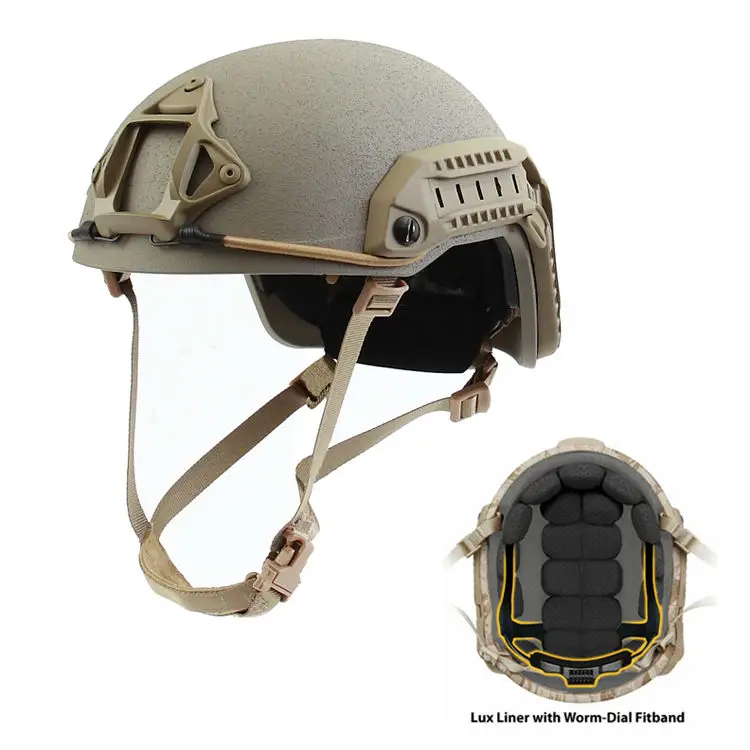 

T.S.N.KGEAR IDEAL Military Enthusiasts Maritime Helmet With Lux Liner Kit MARSOC Seal RG Like