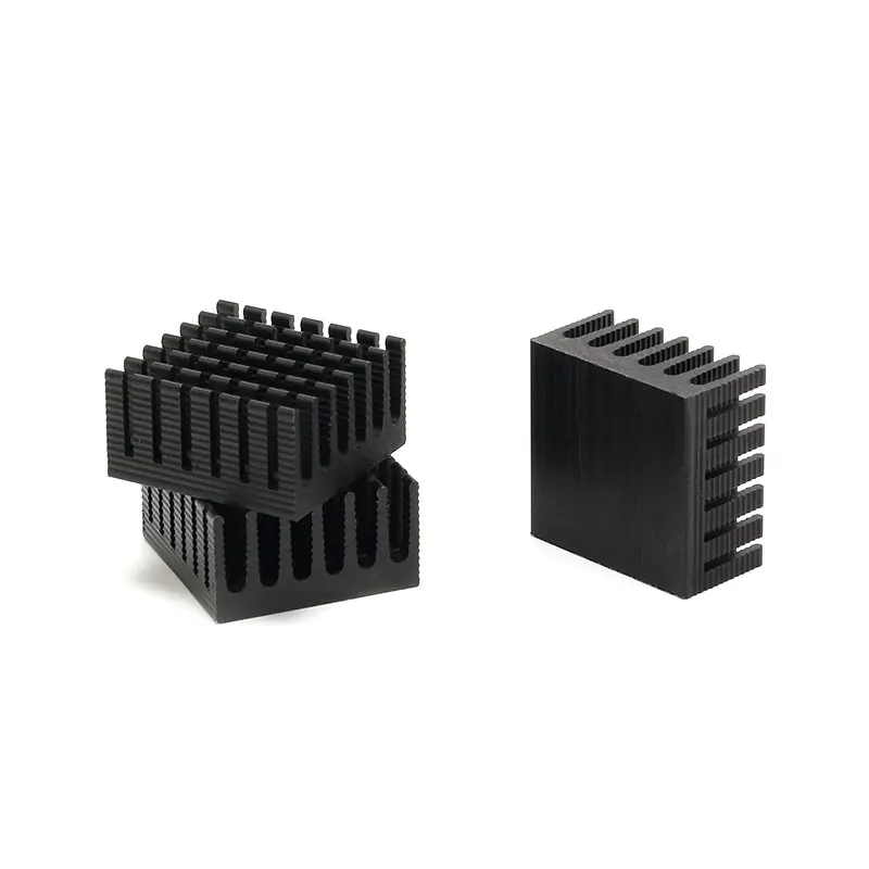 5 pcs 282815mm Heatsink Cooling Fin Aluminum Heat Sink Radiator Cooler for Graphic Black 28X28X15mm (2)