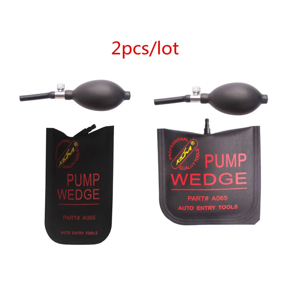 PDR BLACK PUMP WEDGE LOCKSMITH TOOLS Auto Air Wedge Airbag Lock Pick Set Open Car Door Lock 2pcs/sets
PDR BLACK PUMP WEDGE LOCKSMITH TOOLS Auto Air Wedge Airbag Lock Pick Set Open Car Door Lock 2pcs/sets