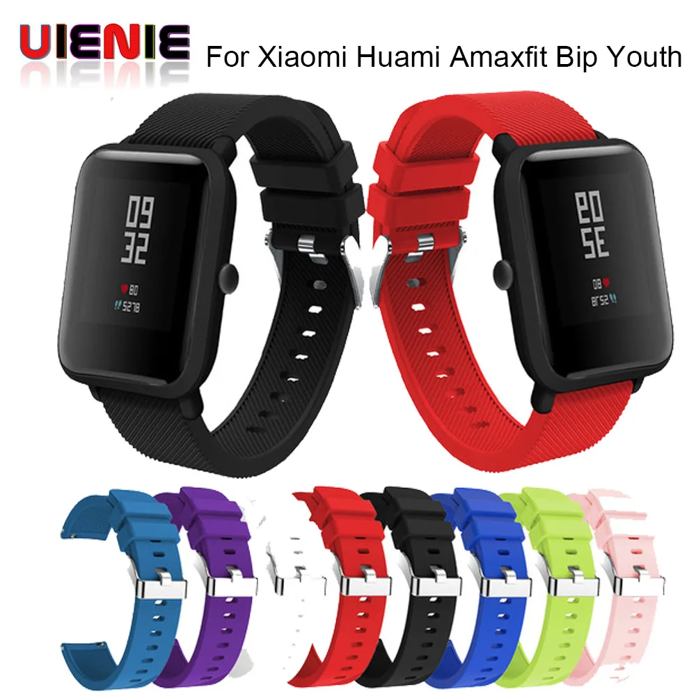 20mm Sports Silicone Wrist Strap band for Xiaomi Huami Amazfit Bip BIT PACE Lite Youth Smart Watch Replacement Band Smartwatch
20mm Sports Silicone Wrist Strap band for Xiaomi Huami Amazfit Bip BIT PACE Lite Youth Smart Watch Replacement Band Smartwatch