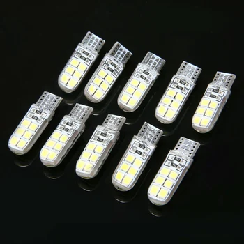 Accessory Car Lights Error Free Silicone Bulb Xenon T10 W5W 12SMD 2835 6000K Replacement Lamps Useful
Accessory Car Lights Error Free Silicone Bulb Xenon T10 W5W 12SMD 2835 6000K Replacement Lamps Useful