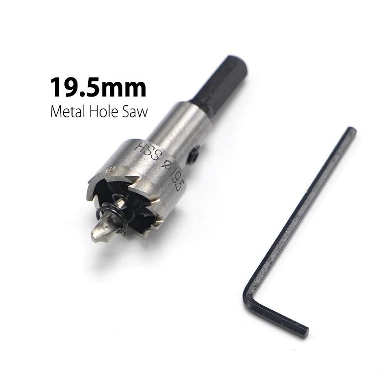 1Pc 19.5mm 0.77" Core Drill Bit Metal Hole Saw High Speed Steel Core Special for HSS Stainless Steel
1Pc 19.5mm 0.77" Core Drill Bit Metal Hole Saw High Speed Steel Core Special for HSS Stainless Steel