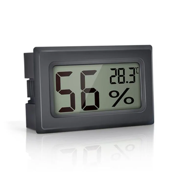 Embedded Digital Thermometer And Hygrometer Indoor Outdoor Aquarium Convenient Temperature Sensor | Инструменты