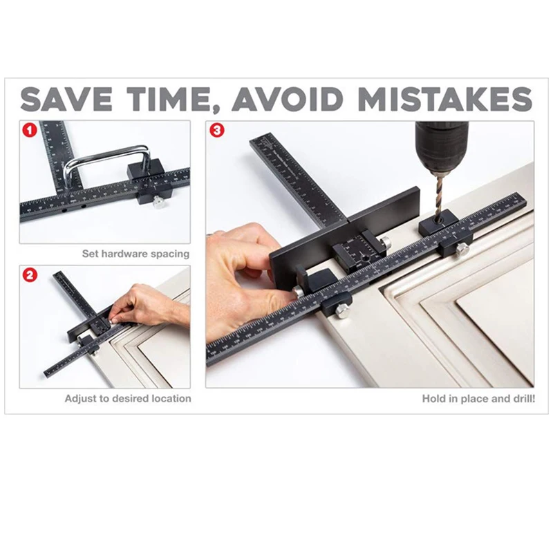 Reversible Furniture Punching Locator Woodworking Tool Drill Hole Adjustable Multi-functional Drilling Supplies
Reversible Furniture Punching Locator Woodworking Tool Drill Hole Adjustable Multi-functional Drilling Supplies