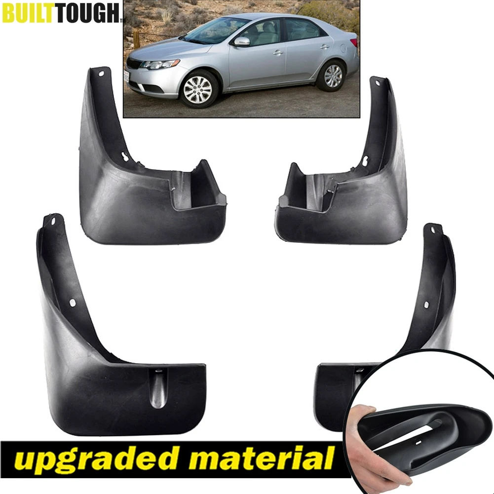 Брызговики для Kia Forte Cerato K3 2010 2013 Седан передние и задние щитки 2011 2012|flaps splash guards|mud