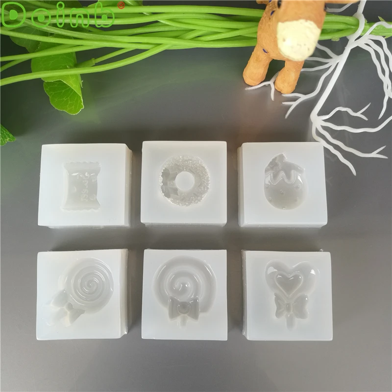 Doinb Mini Lollipop силиконовая форма для сахарной мастерской миниатюрной пищи
