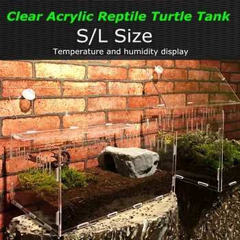 Acrylic Reptile Tank Insect Spiders Tortoise Lizard Breeding Box Vivarium Lid Reptile Pet Product Terrarium S/L Size Transparent
Acrylic Reptile Tank Insect Spiders Tortoise Lizard Breeding Box Vivarium Lid Reptile Pet Product Terrarium S/L Size Transparent