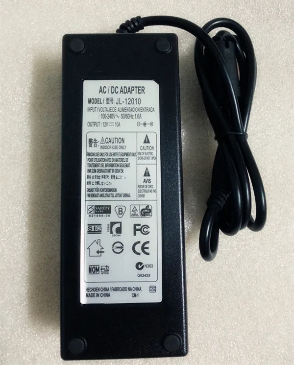 Best quality 12V 10A 120W (US/EU/AU/UK Plug) AC 110~240V To DC 12V 10A CCTV Power Supply Adapter for Led Strip Light DHL
Best quality 12V 10A 120W (US/EU/AU/UK Plug) AC 110~240V To DC 12V 10A CCTV Power Supply Adapter for Led Strip Light DHL
