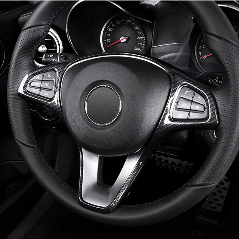 For Mercedes Benz C class W205 2015-/E class W213/GLC X253 - ABS Steering Wheel Button Frame Decoration Cover Trim
For Mercedes Benz C class W205 2015-/E class W213/GLC X253 - ABS Steering Wheel Button Frame Decoration Cover Trim