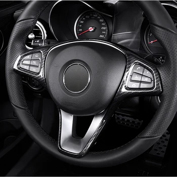 For Mercedes Benz C class W205 2015-/E class W213/GLC X253 - ABS Steering Wheel Button Frame Decoration Cover Trim
For Mercedes Benz C class W205 2015-/E class W213/GLC X253 - ABS Steering Wheel Button Frame Decoration Cover Trim
