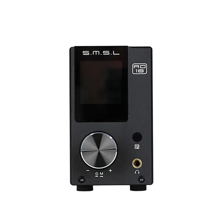 SMSL AD18 HI-FI Audio Stereo Amplifier with Bluetooth 4.2 Supports Apt-X,USB DSP Full Digital Power Amplifier 2.1 for Speaker
SMSL AD18 HI-FI Audio Stereo Amplifier with Bluetooth 4.2 Supports Apt-X,USB DSP Full Digital Power Amplifier 2.1 for Speaker