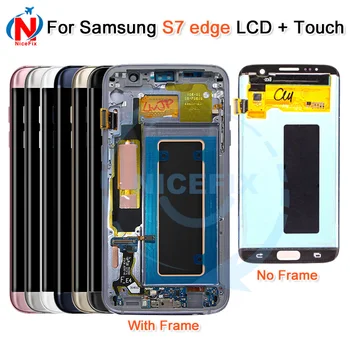 For SAMSUNG GALAXY S7 Edge G935 G935F LCD Display Touch Screen Digitizer with Frame For Samsung S7 Edge G935F lcd Display
For SAMSUNG GALAXY S7 Edge G935 G935F LCD Display Touch Screen Digitizer with Frame For Samsung S7 Edge G935F lcd Display