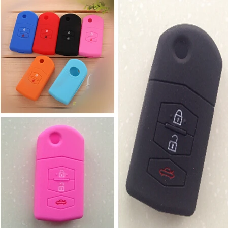 Emaicoca Silicone car key cover key protector keychain case for Mazda 2 3 5 6 CX-5 CX7 CX9 MX5 Atenza Axela
Emaicoca Silicone car key cover key protector keychain case for Mazda 2 3 5 6 CX-5 CX7 CX9 MX5 Atenza Axela