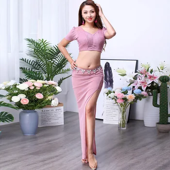 Belly Dance Costumes Female Practice Clothes Samba Carnival Costumes 2 Piece Belly Dance Set Oriental Dance Costumes DQL659
Belly Dance Costumes Female Practice Clothes Samba Carnival Costumes 2 Piece Belly Dance Set Oriental Dance Costumes DQL659