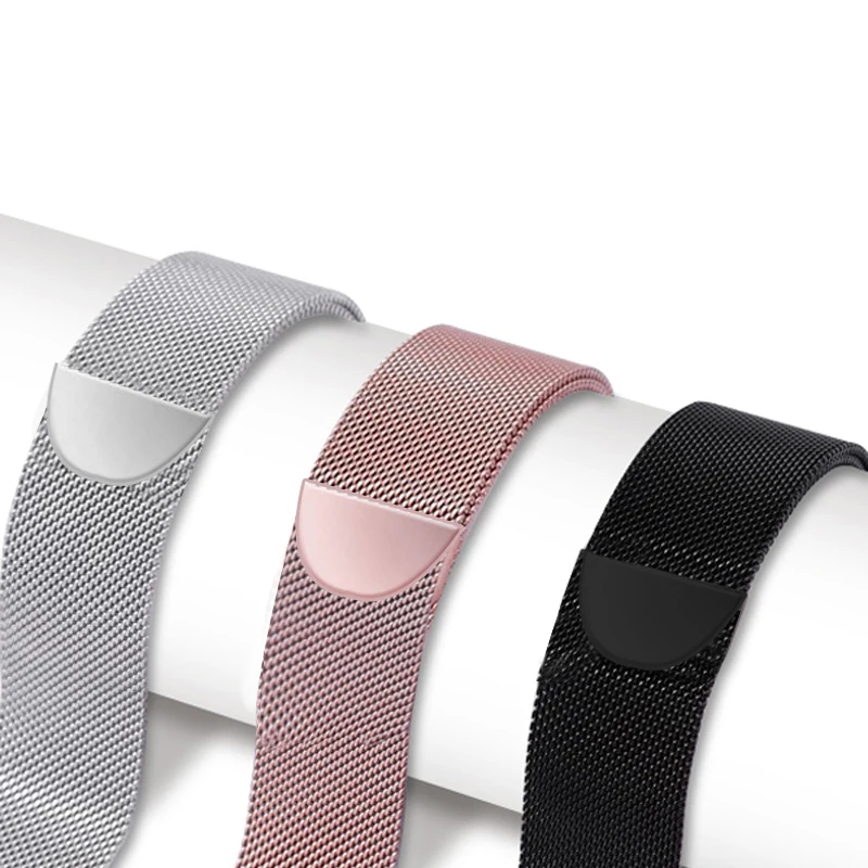 

Milanese Loop strap For Apple Watch band correa apple watch 4 band 44mm iWatch 3 2 1 42mm 38mm 40mm milanese Metal Bracelet